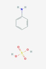 Estructura del sulfato de anilina CAS 542-16-5