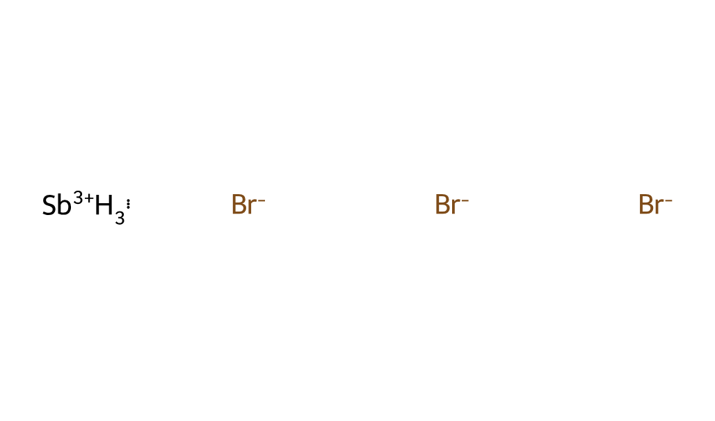 Structure-of-Antimony-Bromide-SbBr3-CAS-7789-61-9