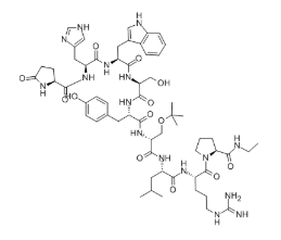 Struktur von Buserelin CAS # 68630-75-1