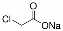 Structure of Chloroacetic acid sodium salt CAS 3926-62-3