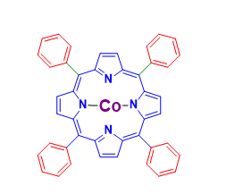 Structure of Cobalt tetramethoxyphenylporphyrin CAS# 28903-71-1
