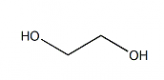 Structure of Ethylene glycol CAS 107-21-1