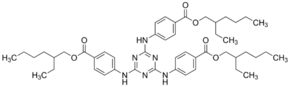 هيكل Ethylhexyl Triazone (Univul T150) CAS 88122-99-0
