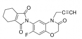 Structure of Flumioxazin CAS 103361-09-7