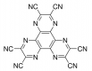 Structure of Hexaazatriphenylenehexacabonitrile CAS# 105598-27-4