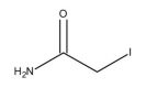 Structure of Iodoacetamide CAS 144-48-9