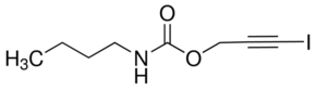 碘代丙炔基丁基氨基甲酸酯的結構 CAS 55406-53-6