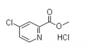 Structure of Methyl 4-chloro-2-pyridinecarboxylate hydrochloride CAS 176977-85-8