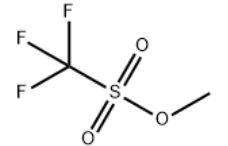 Structure-of-Methyl-trifluoromethanesulfonate-CAS-333-27-7