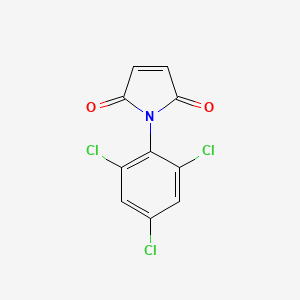 Structure of N-(2,4,6-Trichlorophenyl)maleimide CAS 13167-25-4