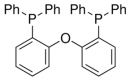 Structure of (OXYDI-2,1-PHENYLENE)BIS(DIPHENYLPHOSPHINE) CAS# 166330-10-5