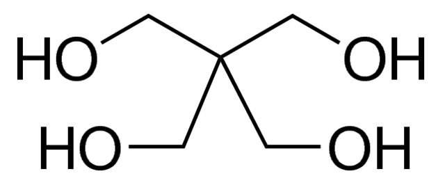 संरचना के- Pentaerythritol-कैस-115-77-5