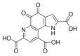 Struktur Pyrroloquinoline quinone CAS 72909-34-3