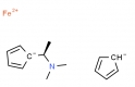 (R)-N،N-Dimethyl-1-ferrocenylethylamine CAS 31886-58-5 کی ساخت