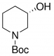 (S)-1-Boc-3-羥基哌啶的結構CAS 143900-44-1