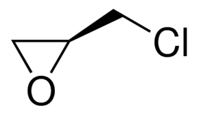 Struktura (S) -epichlorohydryny CAS 67843-74-7