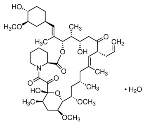 Structure of Tacrolimus CAS 109581-93-3