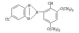 Estrutura do absorvedor ultravioleta UV-327 CAS 3864-99-1