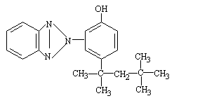 पराबैंगनी अवशोषक UV-329 CAS 3147-75-9 की संरचना
