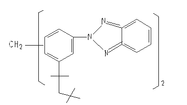 Structure of Ultraviolet absorber UV-360 CAS 103597-45-1