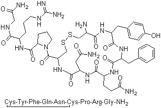 바소프레신 ​​CAS 11000-17-2의 구조