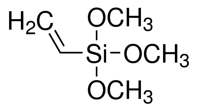 Estructura de viniltrimetoxisilano CAS 2768-02-7