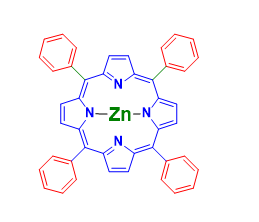 Structure of ZINC MESO-TETRAPHENYLPORPHINE CAS# 14074-80-7