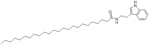 TETRACOSANOIC ACID TRYPTAMIDE CAS#: 152766-94-4