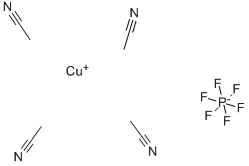 TÉTRAKIS (ACÉTONITRILE) CUIVRE (I) HEXAFLUOROPHOSPHATE N ° CAS: 64443-05-6