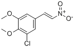 TRANS-3-CHLORO-4,5-DIMETHOXY-BETA-NITRO& CAS#: 871126-37-3