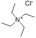 Cloruro de tetraetil amonio CAS #: 56-34-8