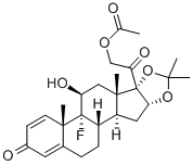 Triamsinolon asetonid 21-asetat CAS #: 3870-07-3