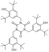 Tris (3,5-di-tert-butil-4-hidroksibenzil) izosiyanürat CAS #: 27676-62-6