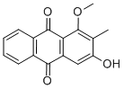 rubiadin 1-metil eter CAS #: 7460-43-7