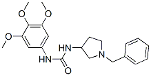 1-(1-Benzylpyrrolidin-3-yl)-3-(3,4,5-trimethoxyphenyl)urea CAS#: 19985-28-5