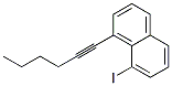 1-(1-Hexynyl)-8-iodonaphthalene CAS#: 22360-84-5