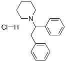 1-(1,2-diphenylethyl)piperidine hydrochloride CAS#: 28383-15-5