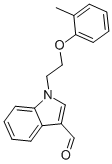 1-[2-(2-METHYLPHENOXY)ETHYL]-1H-INDOLE-3-CARBALDEHYDE CAS#: 299935-67-4
