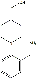 (1-(2-(AMINOMETHYL)PHENYL)PIPERIDIN-4-YL)METHANOL CAS#: 220060-79-7