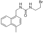 1-(2-Bromoethyl)-3-(4-methyl-1-naphthalenemethyl)urea CAS#: 102434-31-1