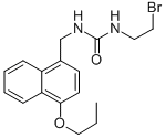 1-(2-Bromoethyl)-3-(4-propoxy-1-naphthalenemethyl)urea CAS#: 102434-34-4