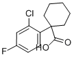 1-(2-CHLORO-4-FLUOROPHENYL)CYCLOHEXANECARBOXYLIC ACID CAS#: 214263-02-2