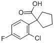 1-(2-CHLORO-4-FLUOROPHENYL)CYCLOPENTANECARBOXYLIC ACID, 98 CAS#: 214263-01-1