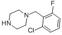1-(2-CHLORO-6-FLUOROBENZYL)PIPERAZINE CAS#: 215655-20-2
