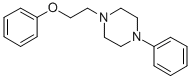 1-(2-phenoxyethyl)-4-phenyl-piperazine CAS#: 1037-20-3