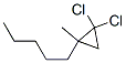 1-(2,2-Dichloro-1-methylcyclopropyl)pentane CAS#: 24551-80-2