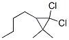 1-(2,2-Dichloro-3,3-dimethylcyclopropyl)butane CAS#: 24551-91-5
