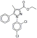 1-(2,4-Dichlorophenyl)-4-Methyl-5-phenyl-1H-pyrazole-3-carboxylic Acid Ethyl Ester CAS#: 221385-23-5