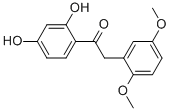 1-(2,4-Dihydroxyphenyl)-2-(2,5-dimethoxyphenyl)ethanone CAS#: 18086-25-4