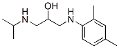 1-(2,4-Dimethylanilino)-3-(isopropylamino)-2-propanol CAS#: 20013-91-6